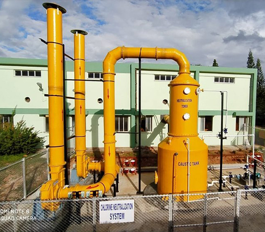 Chlorine Absorption System