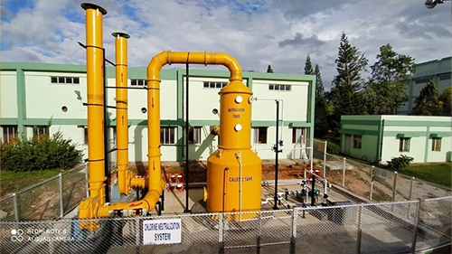 Chlorine Absorption System